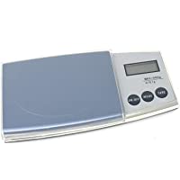 Báscula electrónica digital de precisión con pantalla LCD de 0-1 a 500 gramos